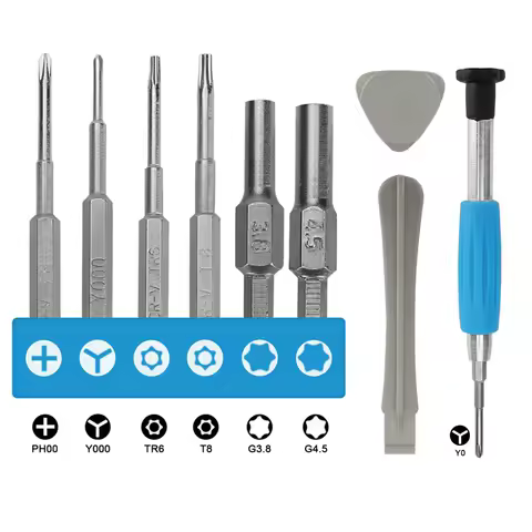 Screwdriver Set Repair Tools Kit For For Switch GBA SP New 3DS XL PSP NGC NDS,NES Game Xbox PS4 PS5 Console
