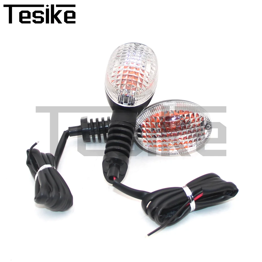 For Kawasaki KLX250SF KLX 250SF 2009-2011 2012 Ninja 250 EX250 Turn Signal Light Flashing steering signal Lampshade Light Cover