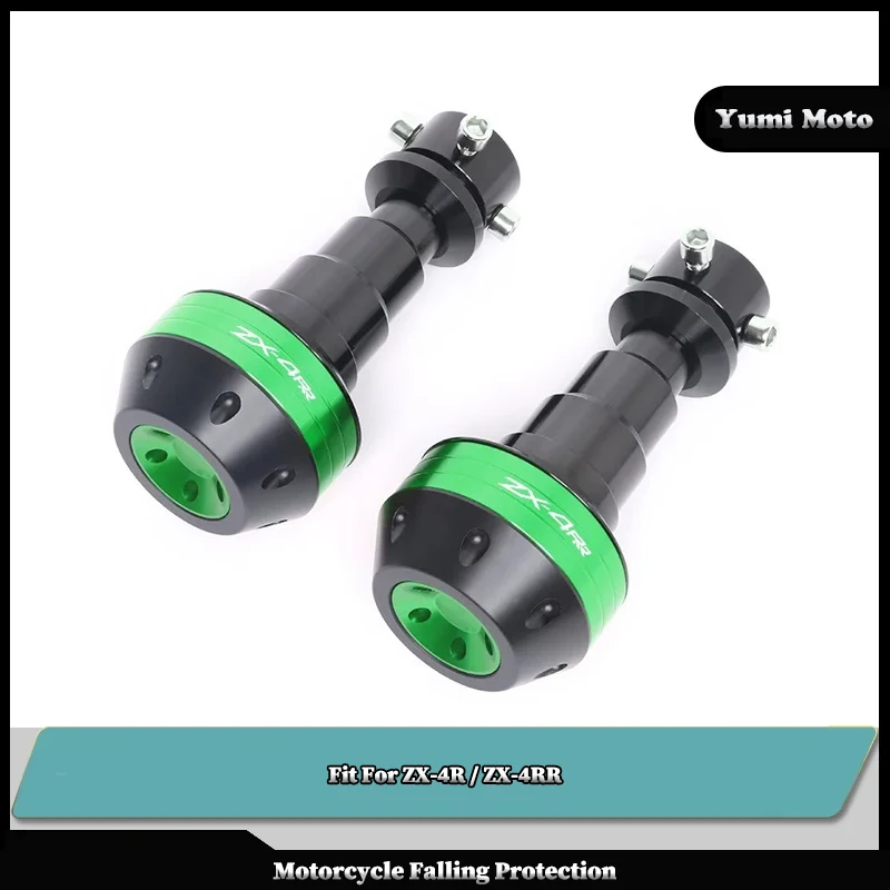 

Fit For KAWASAKI ZX4R ZX4RR ZX-4R ZX-4RR ZX 4R 4RR Motorcycle Falling Protection Frame Slider Fairing Guard Crash Pad Protector