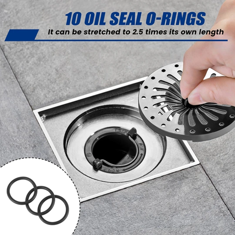 10 PCS Metric O Rings Black Nitrile Rubber 40 mm OD 4 mm thick-AB09