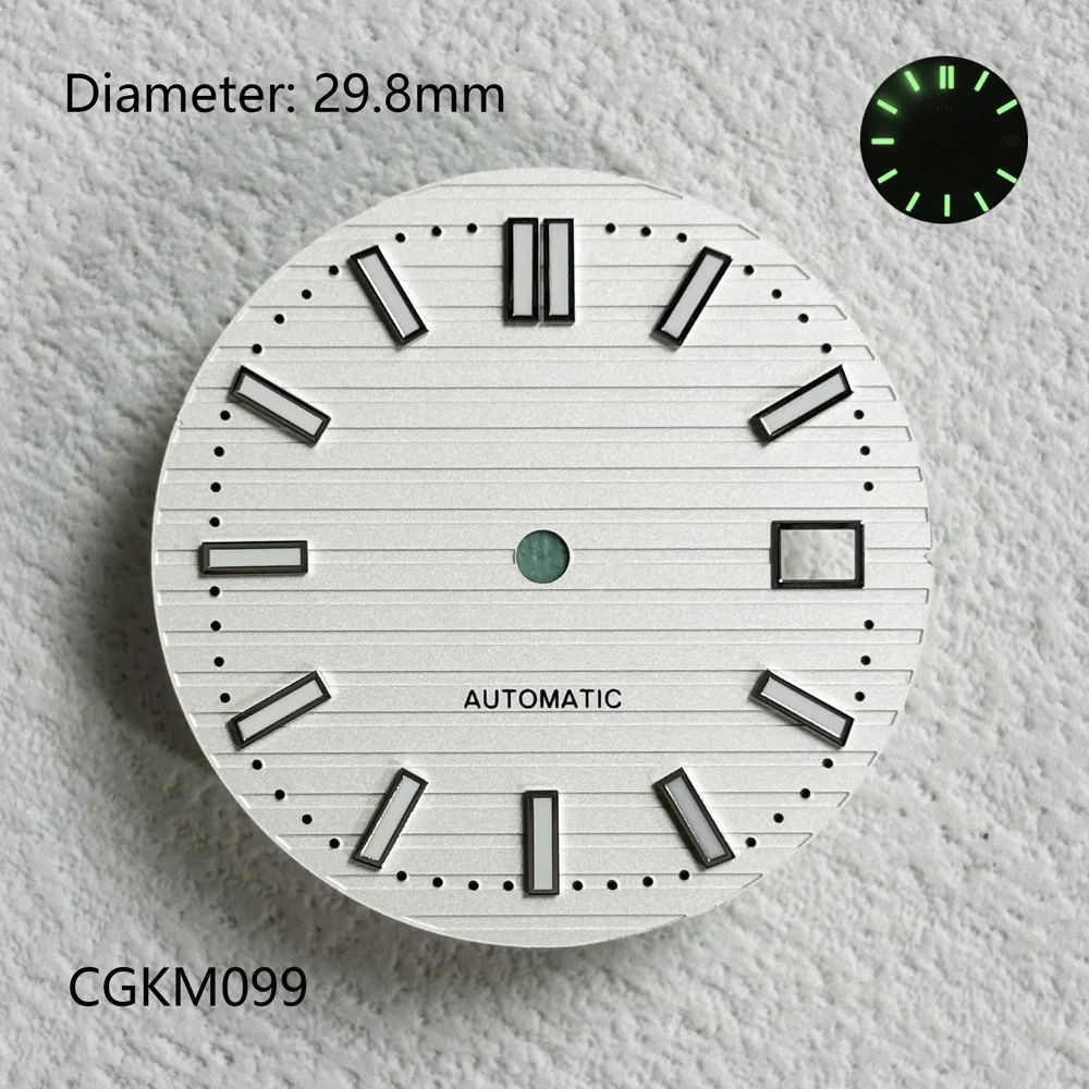 29.8mm Sterile Dial Customized Logo Pattern Customized Dial Logo Watch NH Dial Movement Dial Customized Exquisite Pattern