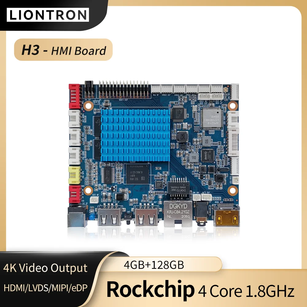 

Liontron Rockchip RK3288 Android Motherboard Professional PCBA Industrial Embedded 1.8GHz Quad Core Linux for Advertising machin