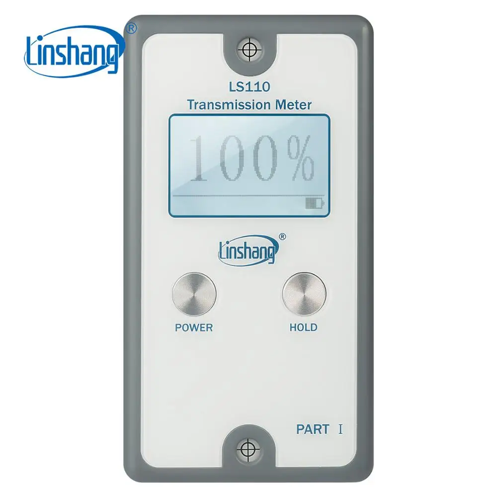 Linshang Split Light Transmittance Meter with 380-760nm visible light transmittance for front windshiled glass  meet CIE LS110