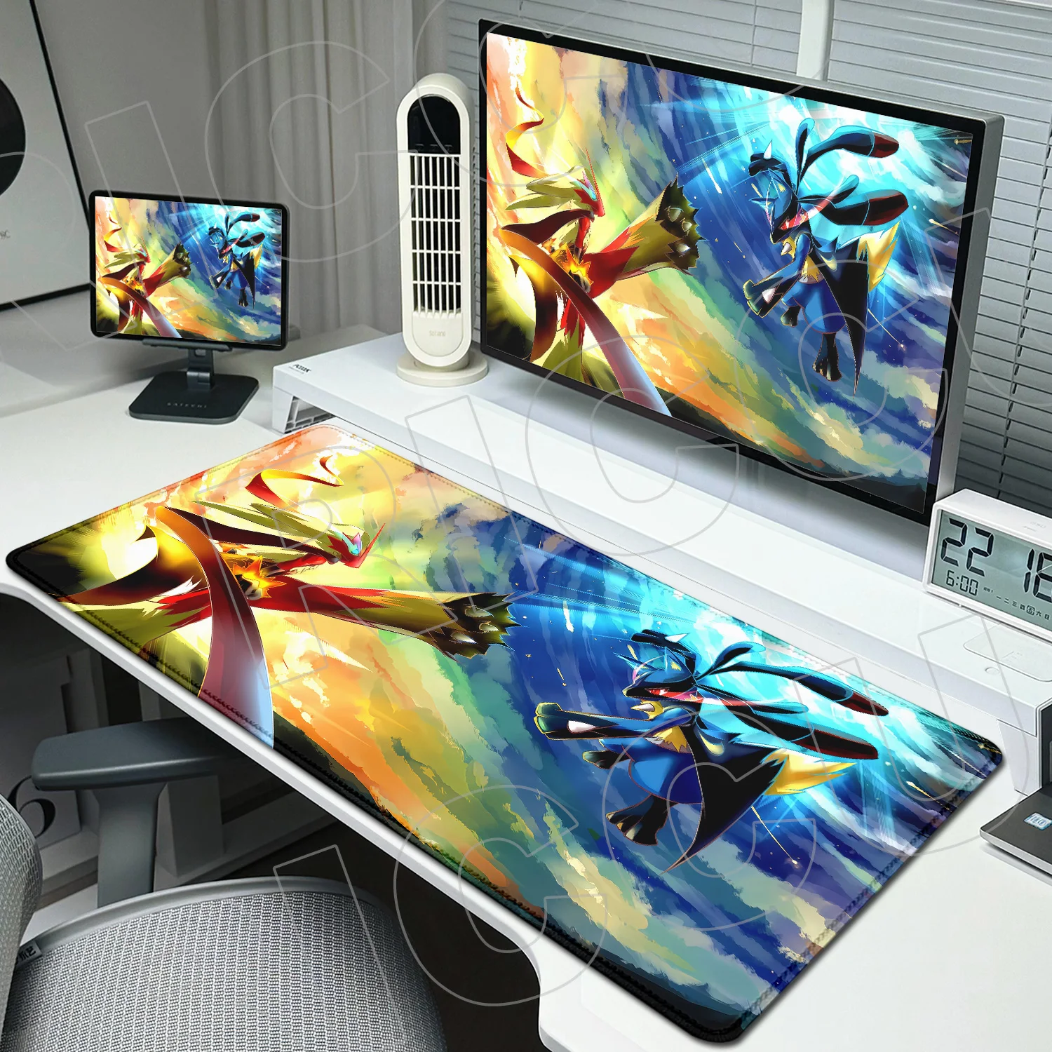 HD Mouse Pad Large Rug Gamer PC Accessories Keyboard Rubber 800X400MM Expand Desk Mat Laptop Pokemon Charizard carpet Mousepad