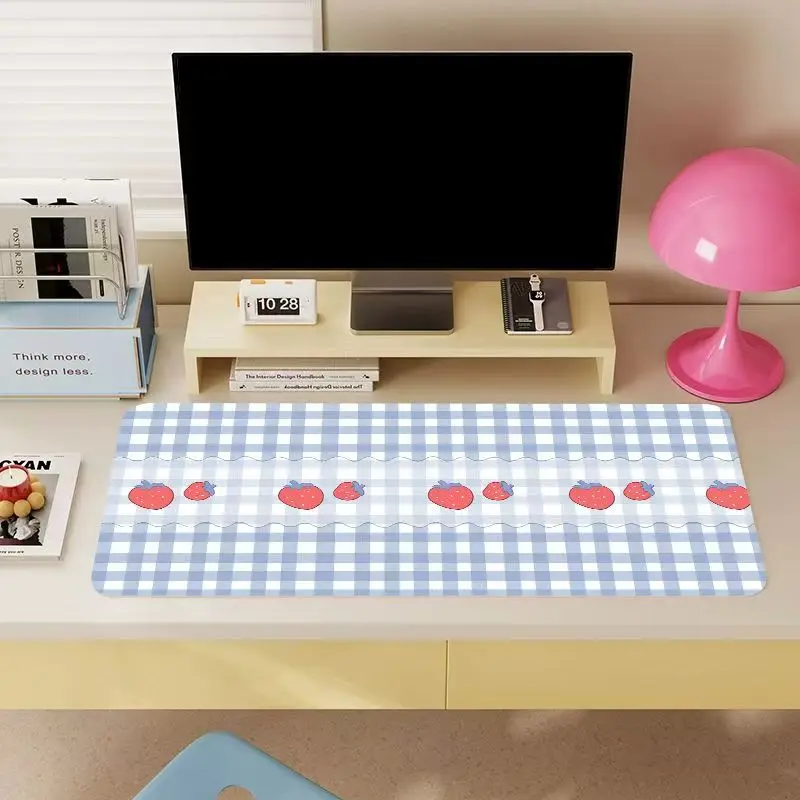 

Коврик для мыши с мультяшным рисунком, большой, милый, для девочек, для общежития, для компьютерного стола, большой коврик для клавиатуры