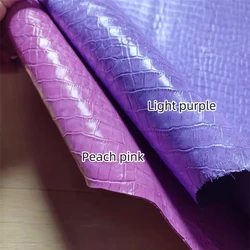 1mm Pink Bamboo Grain Cowhide. First Layer Leather. Real Leather Fabric. Handmade DIY For Shoes. Bag, Cut Out The Whole