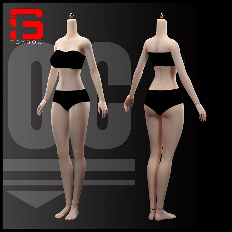 

In Stock ROCKETTOYS RB-01 1/6 Scale Female Seamless Makeup Body 25cm Stainless Steel Super Flexible Doll