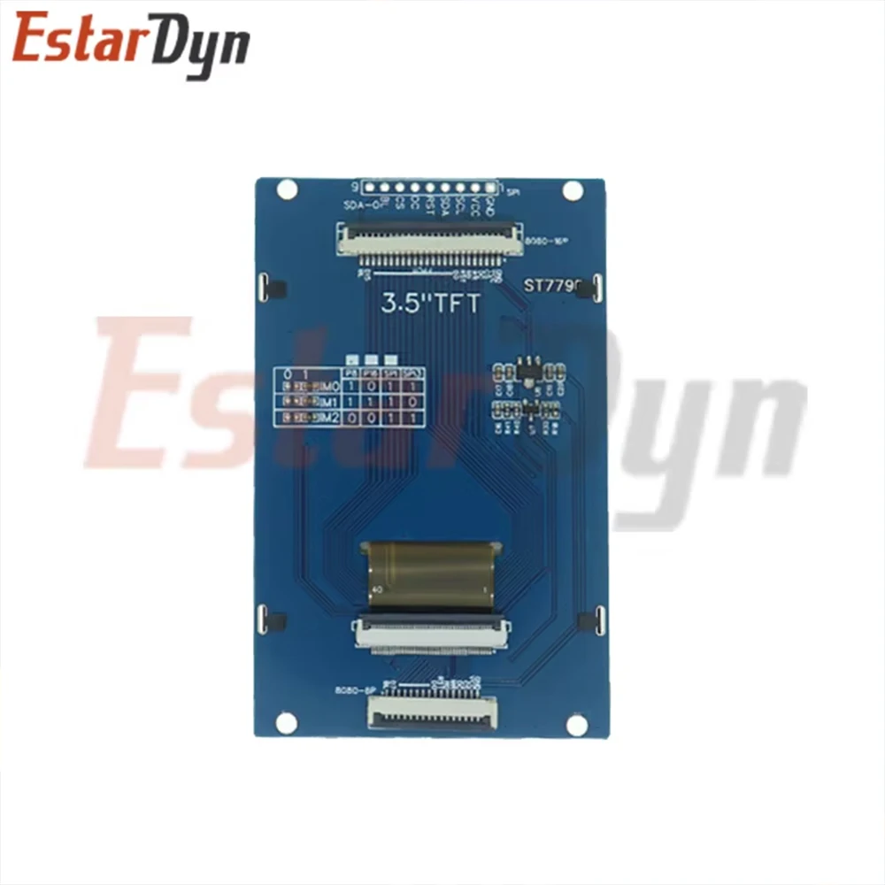 3.5 Inch TFT LCD Display Module 320x480 for Mega2560, ST7796 Driver, 16Bit Parallel Interface, 5V/3.3V Compatible