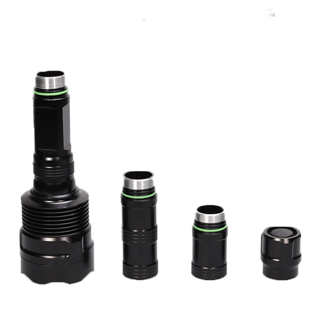 Powerful Red Light LED Torch 1 Mode Hunting Tactical Red Beam Signal Waterproof Flashlight for Night Vision Astronomy Aviation