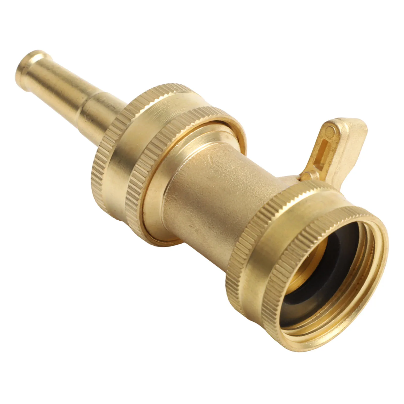 العلامة التجارية الجديدة ارتفاع ضغط التبديل خرطوم اغلاق صمام النحاس حديقة انبوب ماء التبديل سقي خرطوم اغلاق صمام #3