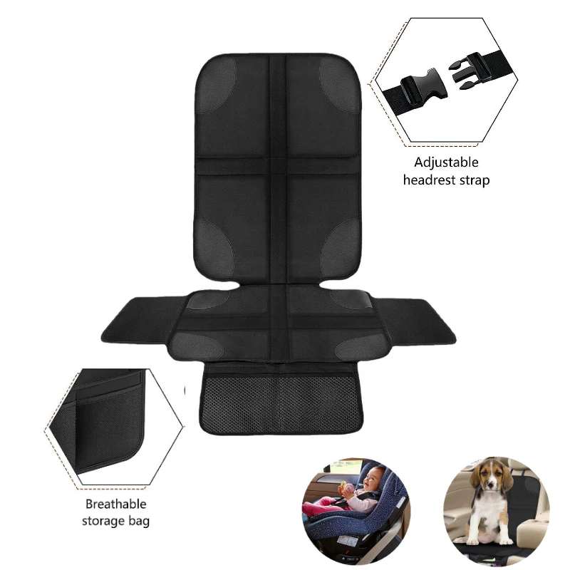 Universal Child Safety Seat Anti-Slip Mat Pads Waterproof Car Seat Protective Cover for-Baby Kid  Anti-Scratch Pet Protection