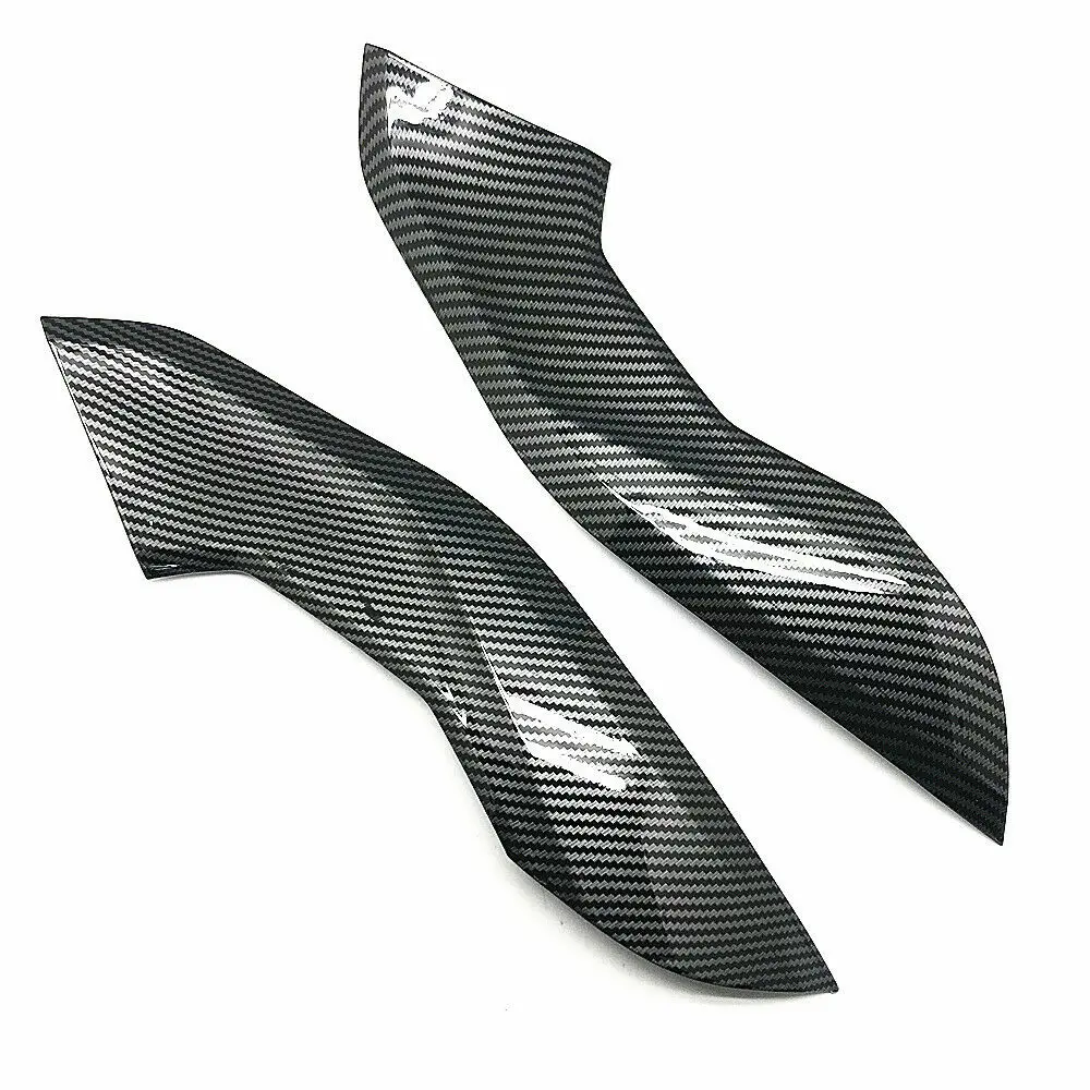 

ABS Carbon Fiber Finish Fuel Gas Tank Side Plate Trim Cover Fairing Cowl For 2019 2020 BMW S1000RR S1000 S 1000 RR 1000 RR