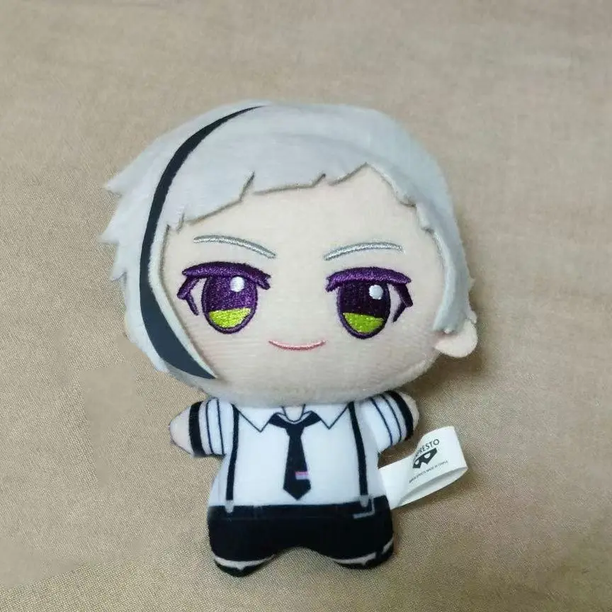 

10cm Ryunosuke Akutagawa Kunikida Doppo Adorable Printed Nunu Body Anime Pendant Plush Cotton Doll Pendant Toys Kawaii Gift