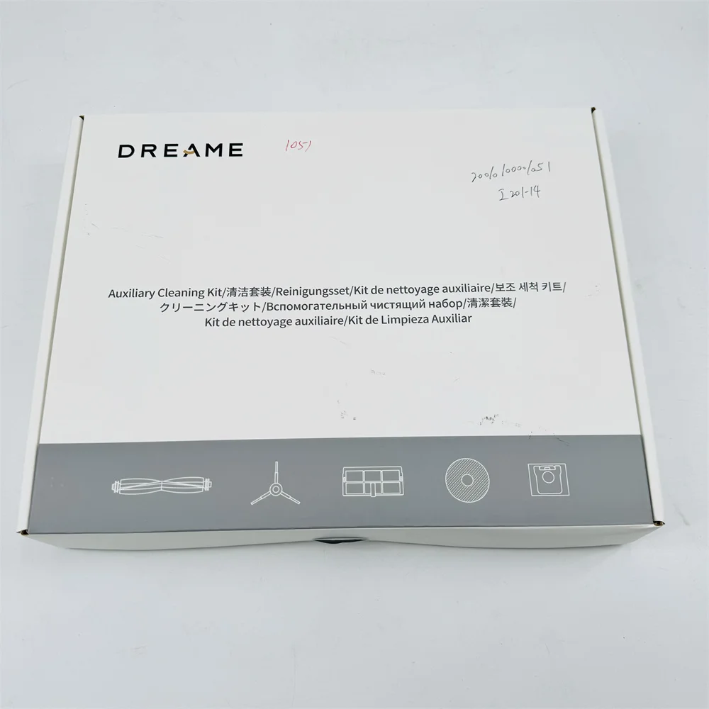 Dreame Sweeper X30 Master Cleaning Package Glue Brush 1pcs+ Side Brush 2pcs+ Dust Box Filter 2pcs+ Dust Bag 3pcs+ Rag 4pcs