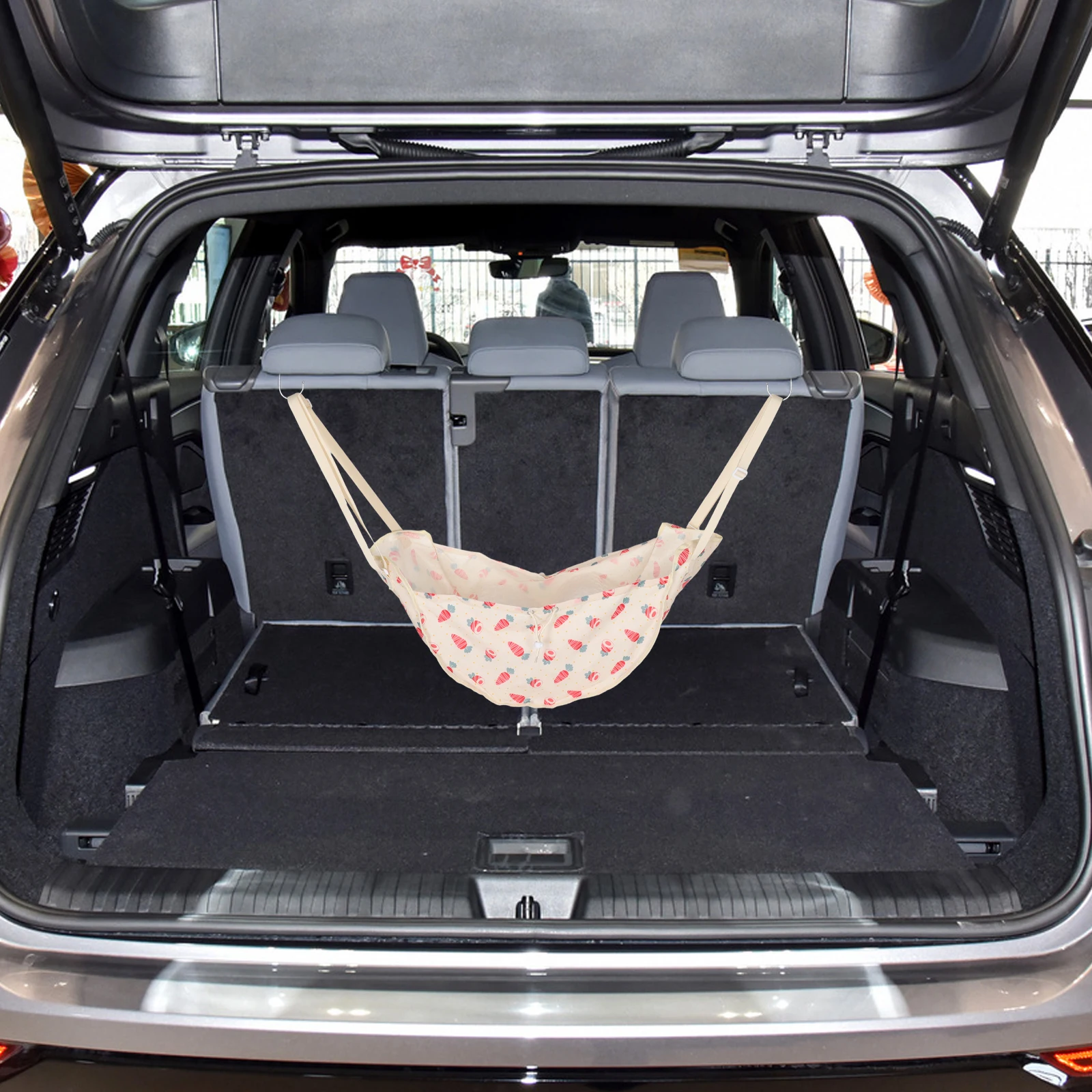 

Car Seat Back Organizer Hanging Bag Adjustable Straps Backseat Storage Car Trunk Organizer Auto Truck Suv Automotive Seat Bags