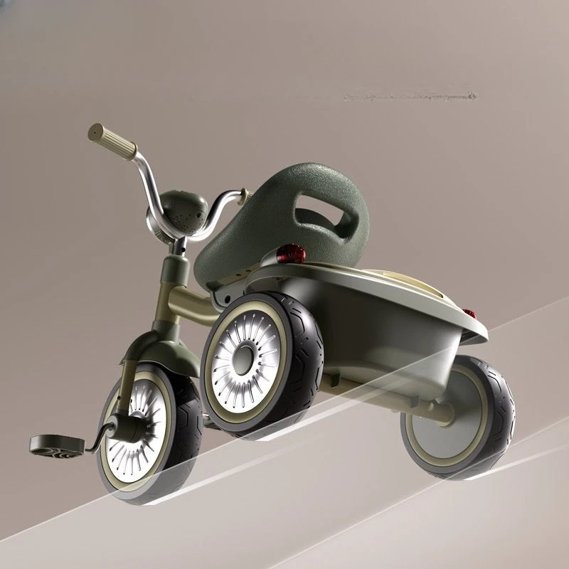 New Children's Tricycle Pedal Bike Bicycle 1-5 Years Old Children Baby Foldable Boys Girls Toy Car Triciclo De Passeio Infantil