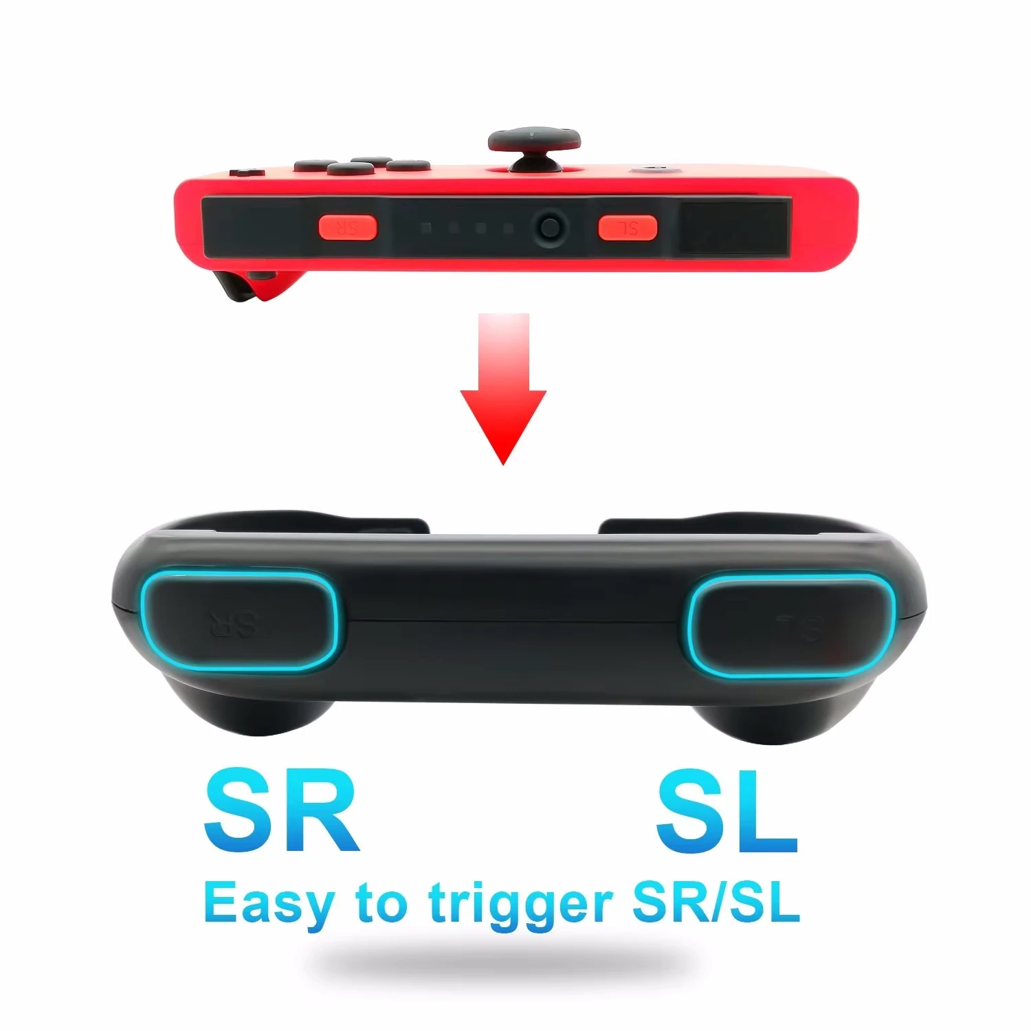 DOBE Joystick Grip Used For the Left&Right of Switch Joy-Pad TNS-851B image 3