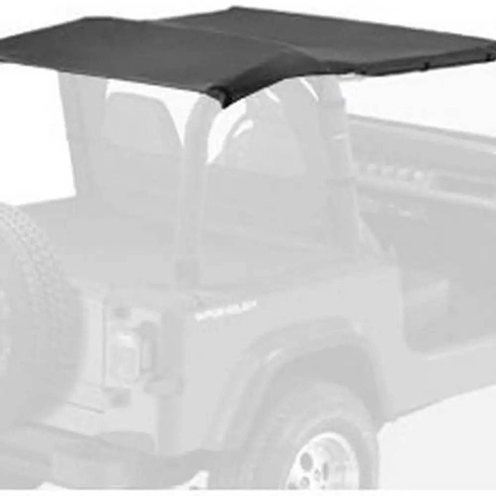 

5252915 Black Denim Safari-Style Strapless Bikini Top for 1992-1995 Wrangler