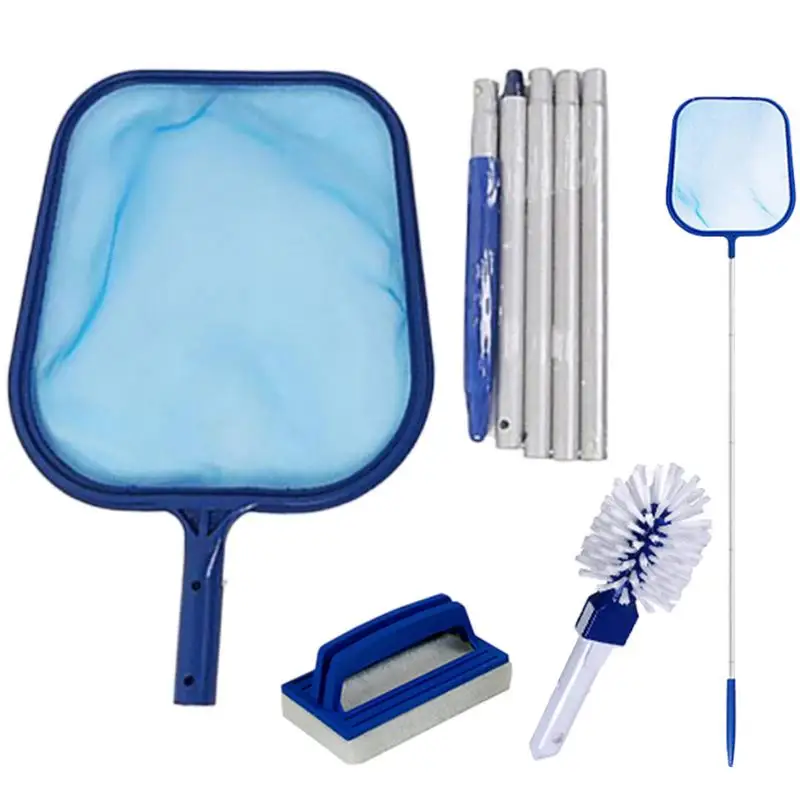 Leaf Rake Deep Bag Swimming Pool Cleaning Nets AboveGround Generic Pool Cleaner Pool Brush Skimmer Water Leaf Picker