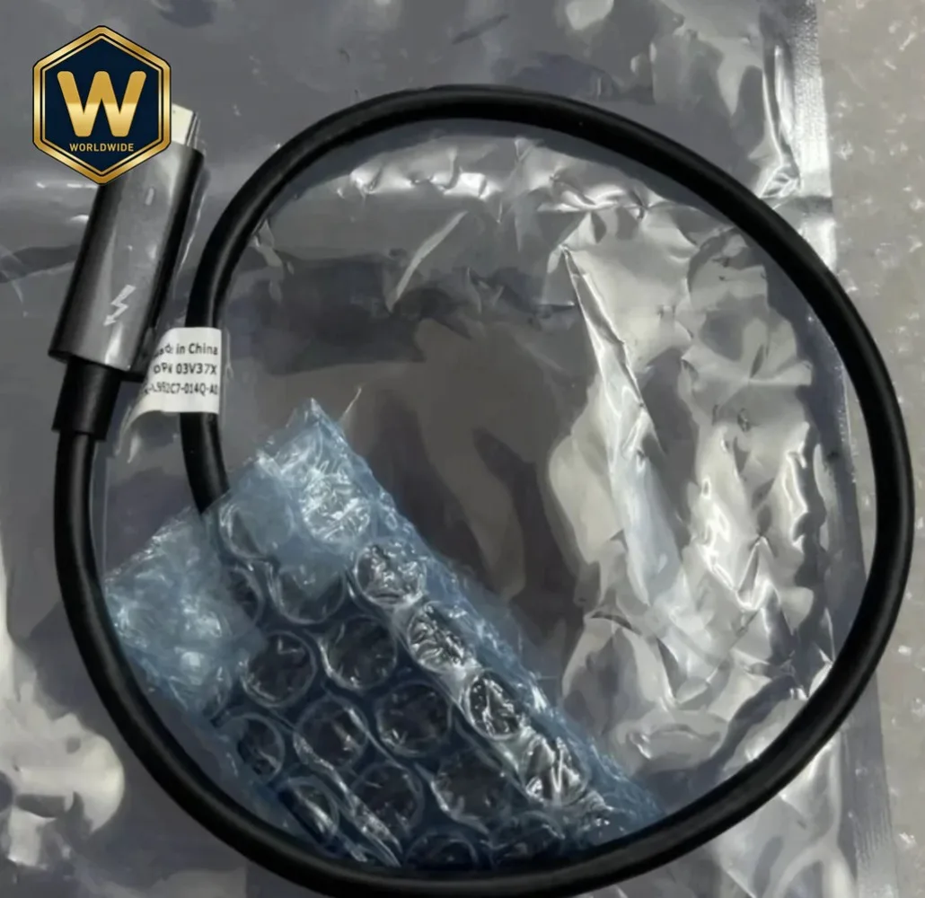 

Кабель Thunderbolt 3 USB-C с металлическим корпусом SX для док-станций Dell TB15, TB16, K16A (CN-03V37X)