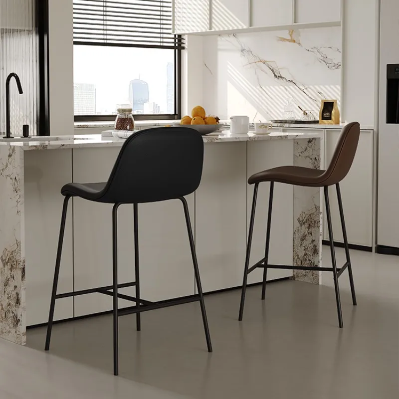 

Kitchen Counter Stool Chair Barbershop High Chaise Bar Banks Chairs Stools Height Luxury Cafe Furniture Home Poltrona Metal Step