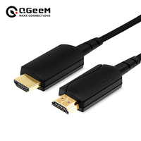 QGeeM HDMI Cable Compatible Video Cables Gold Plated Male 1080P Cable For Apple TV LCD PS4 3 Projector Computer HDMI 4K Adapter