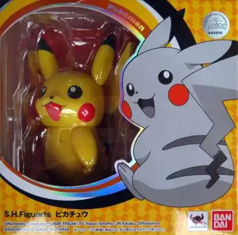 

В наличии Bandai Pvc Shf Pokemon Pikachu Фигурки Аниме Модель Игрушки Фигура Подарки Модель Детские Игрушки Подарки Аниме Фигурка Модель Игрушки