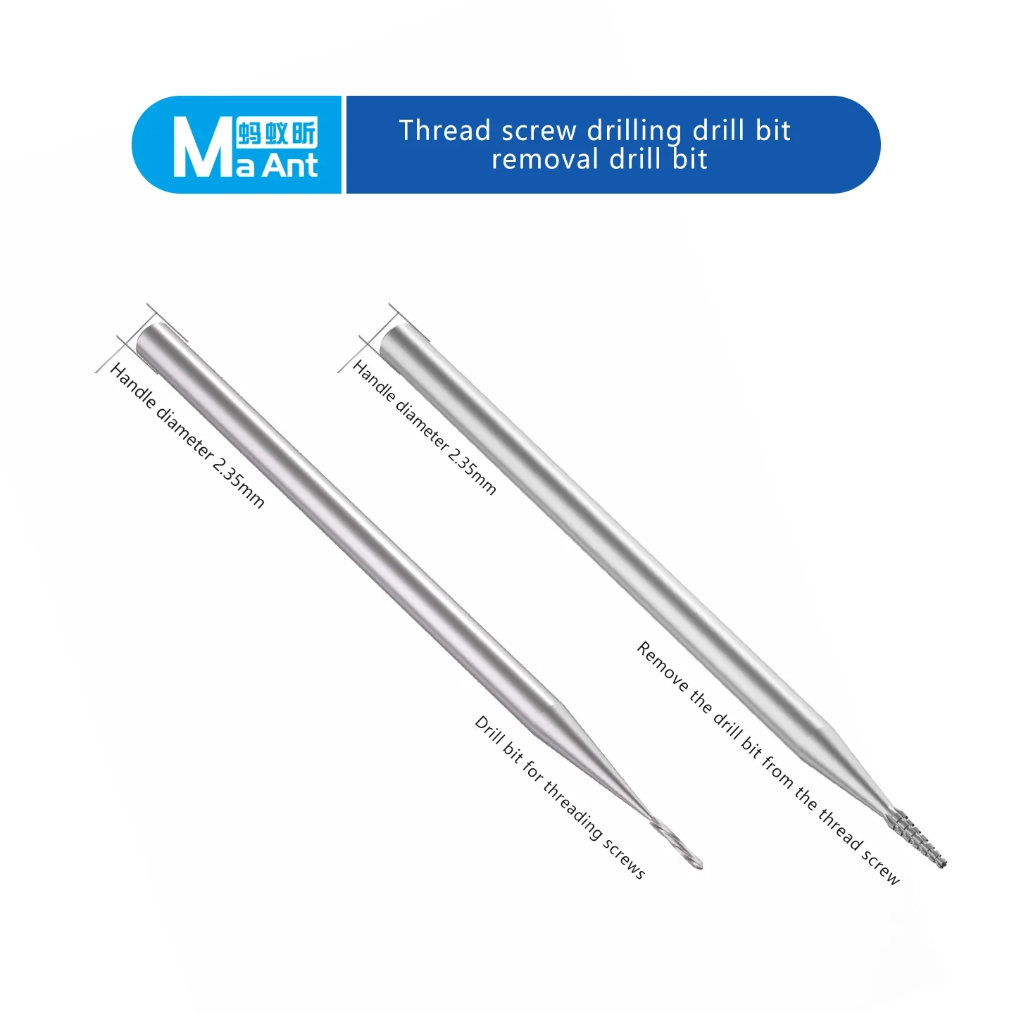 

MaAnt Alloy Piercing And Sliding Drill Bit Quickly Remove The Slipped Screws Without Damaging The Frame Phone Repair Tool