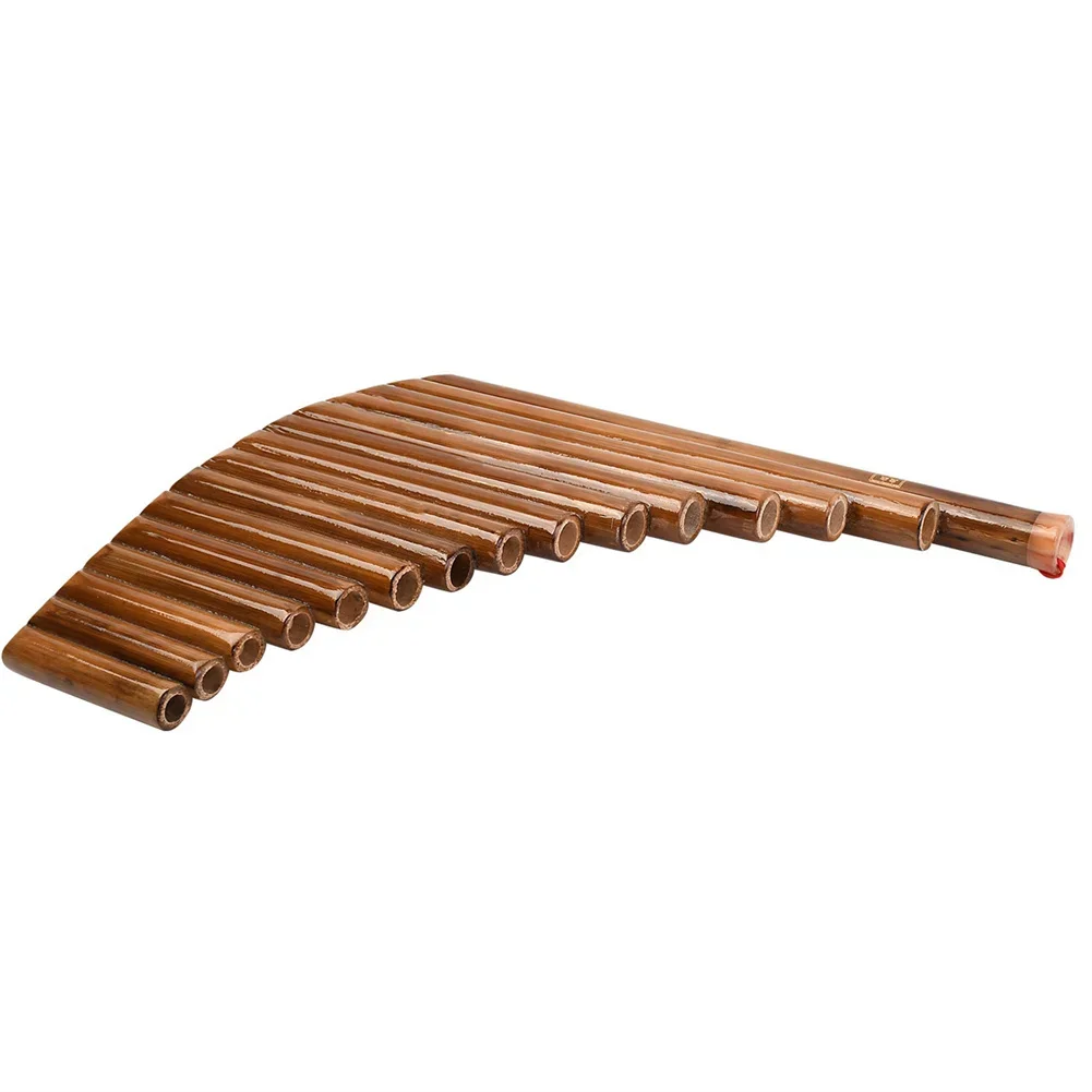 

Panpipe Pan Flute G Key 15 труба с чистящей тканью 205 г/7,23 унции 9 дюймов (Д) X 8 1/2 дюймов (Вт) с чистящим стержнем с мягким мешком