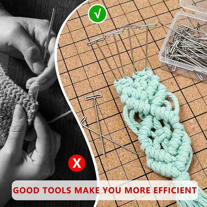 Best Braiding Board And Pin Set With Holder Double Sided Braiding Board,For Braiding Bracelets,Knotting Rope Macrame Kit