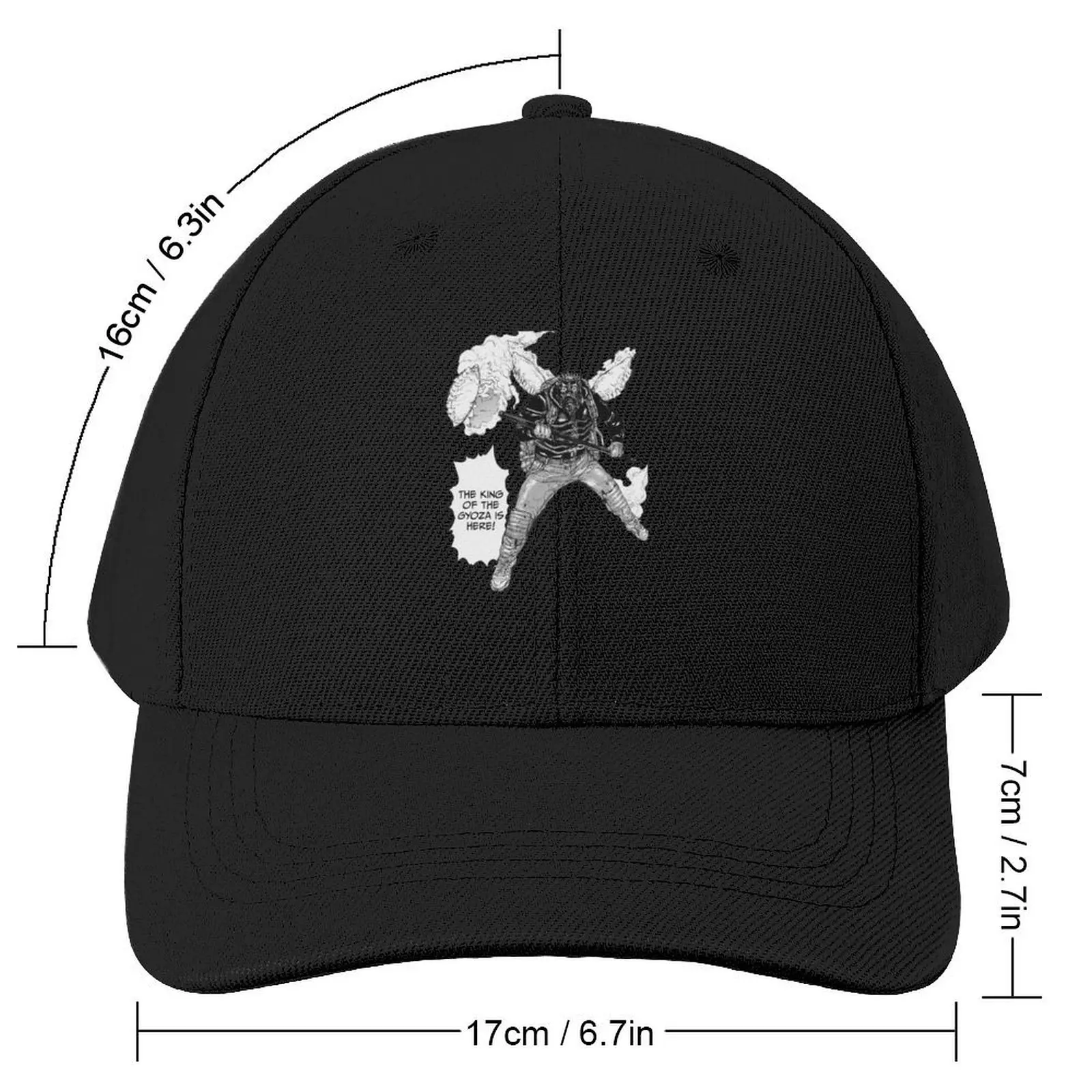 Dorohedoro Caiman, the King of Gyoza, is here Baseball Cap Gentleman Hat party Hat Mens Women's