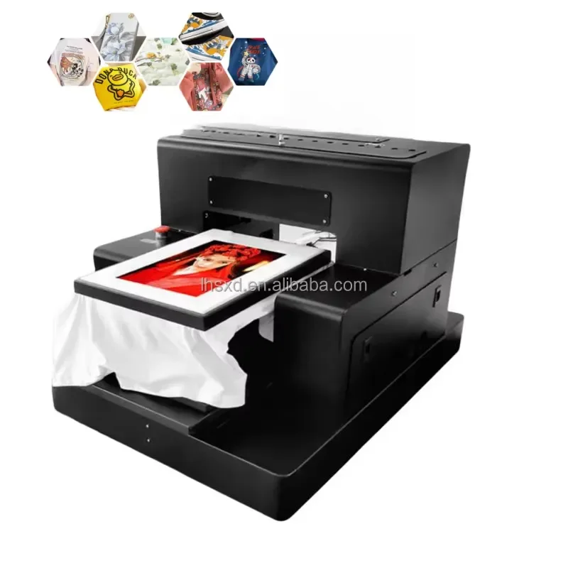 A3 DTG Printer 6 Color Direct to Garment Machine for T Shirt Clothing Printing DTF DTG Textile Printer