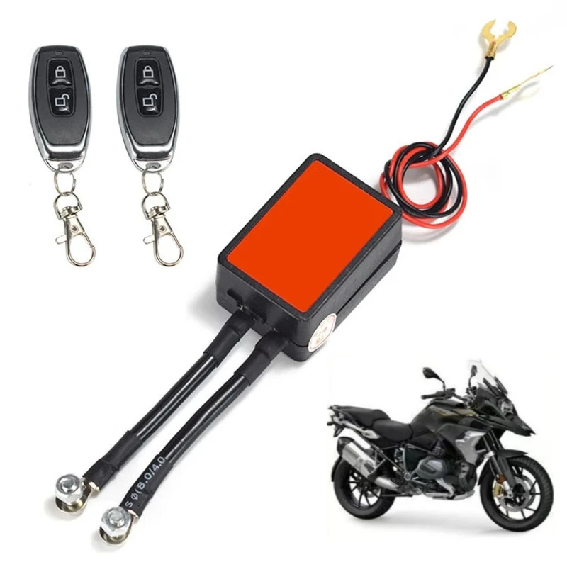 Remote control battery disconnect switch