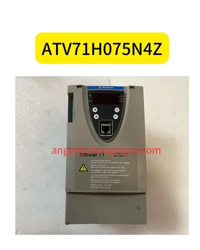 

ATV71H075N4Z Used test OK Inverter 0.75KW 380V