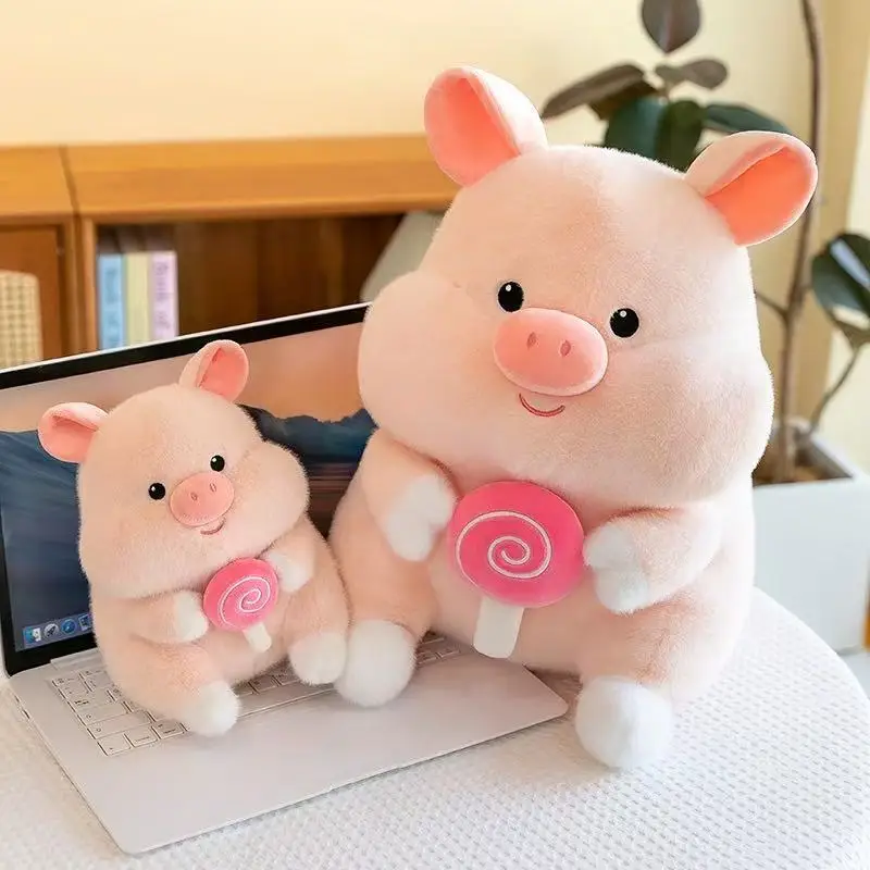 27/38/50 cm Liebe Schwein Puppe Simulation Plüsch Spielzeug Handgemachte Puppe Cartoon Anime Nette Kissen Kissen Hause dekoration Kinder Birthda