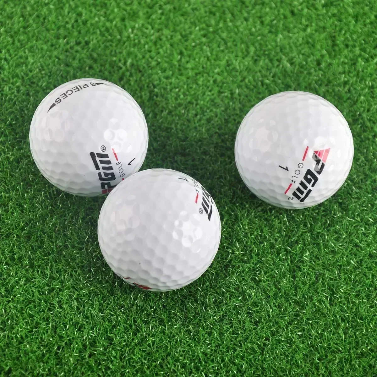 Golf Balls, Double Deck Tournament Balls, Triple Deck Golf Balls, Golf Accessories, Suitable for Indoor and Outdoor Training