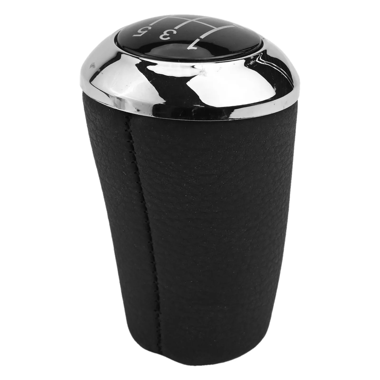 

Хромированная ручка переключения передач, как показано на рисунке, АБС-пластик, простая установка, элегантный дизайн для MAZDA