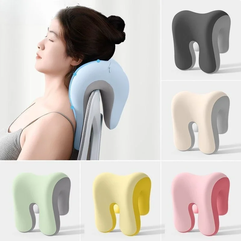 Headrest Chair Back Neck Pillow Office Rest Sleep on One's Back Head Support Pads Soft and Comfortable Relax The Neck Muscles
