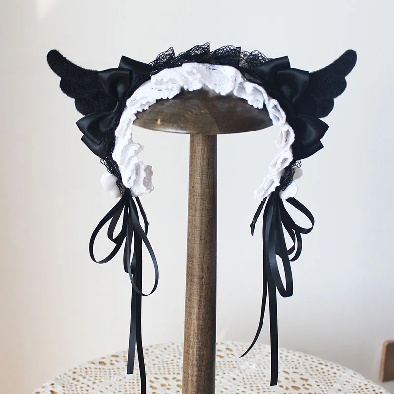 Handmade Lolita Headband Maid Headdress