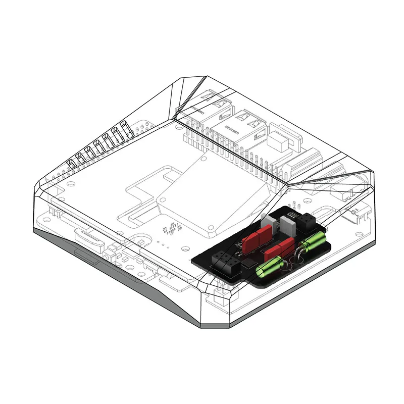 Argon ONE V3 DAC Sound Card for Raspberry Pi 5 - PCM5122 Hi-Fi Audio Expansion Board