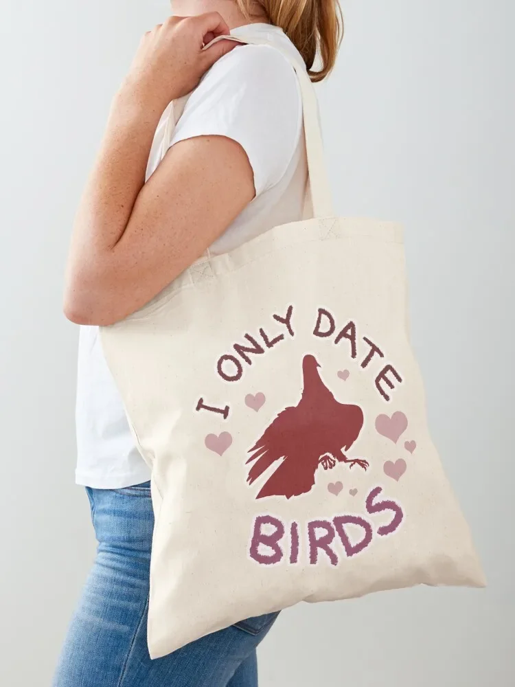 Hatoful Boyfriend - I Only Date Birds Tote Bag custom bags Shopping bags Lady bag Tote Bag