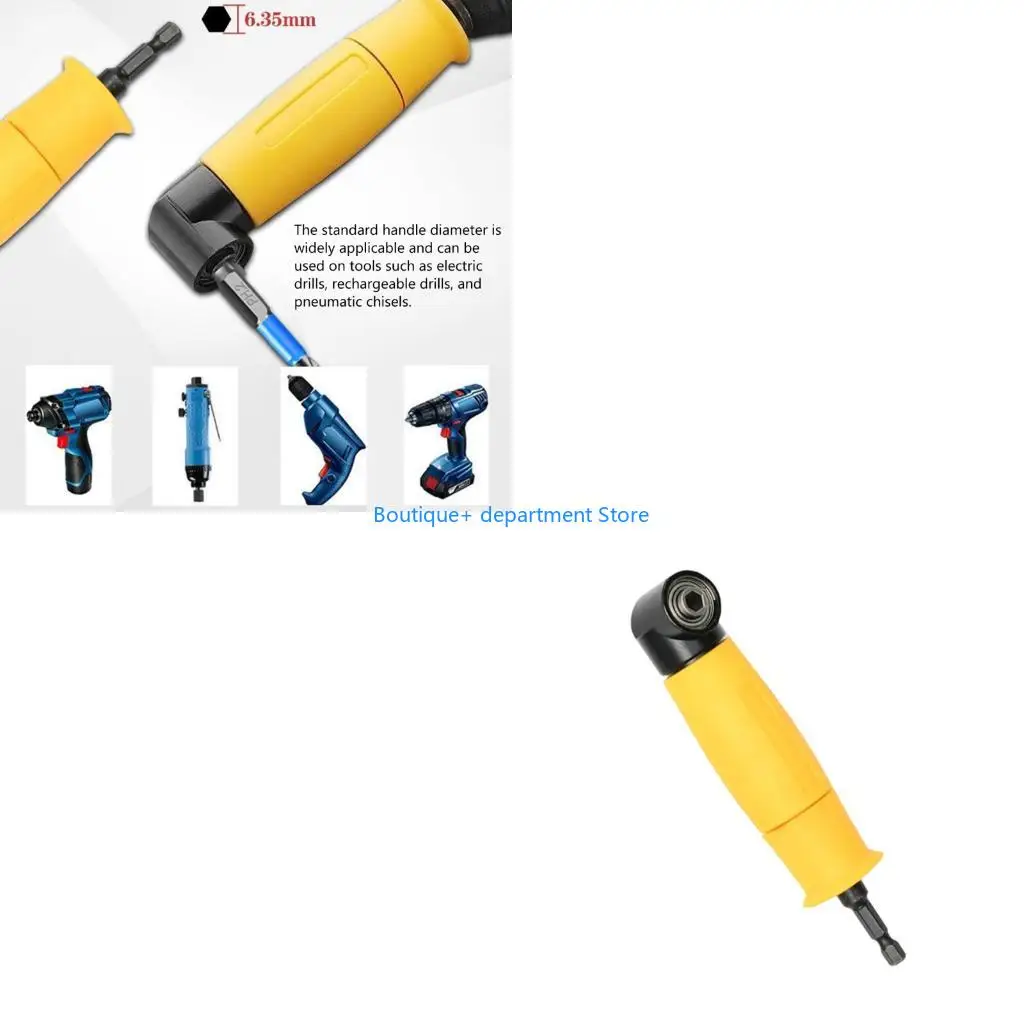 

E1PD Right Angles Drill Attachments 90Degree Angles Adapter For Enhances Torque Tasks