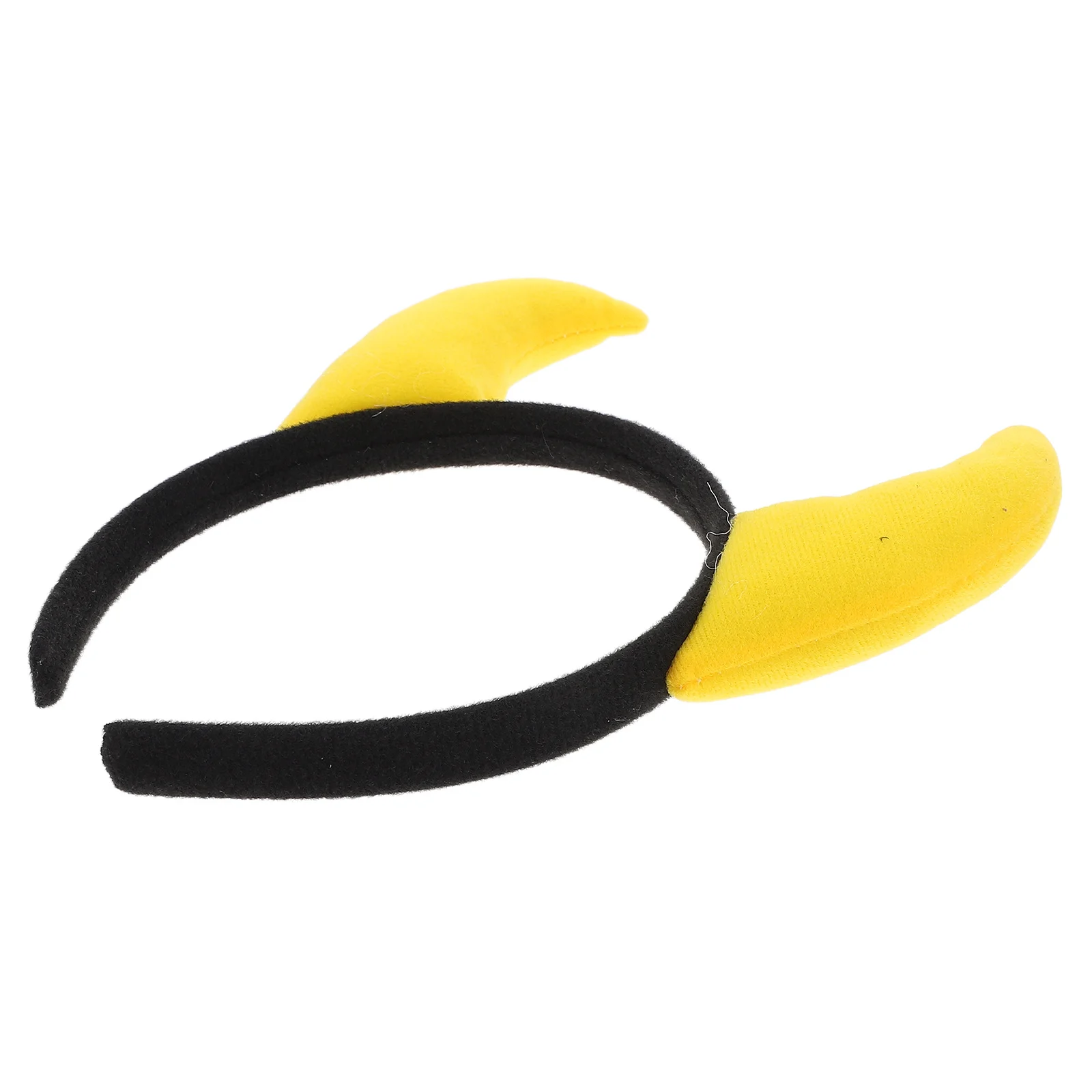 

Halloween Devil Horns Headband Lightweight Cow Horn Hair Loop For Party Cosplay Goat Horns Costume Accessory Yellow