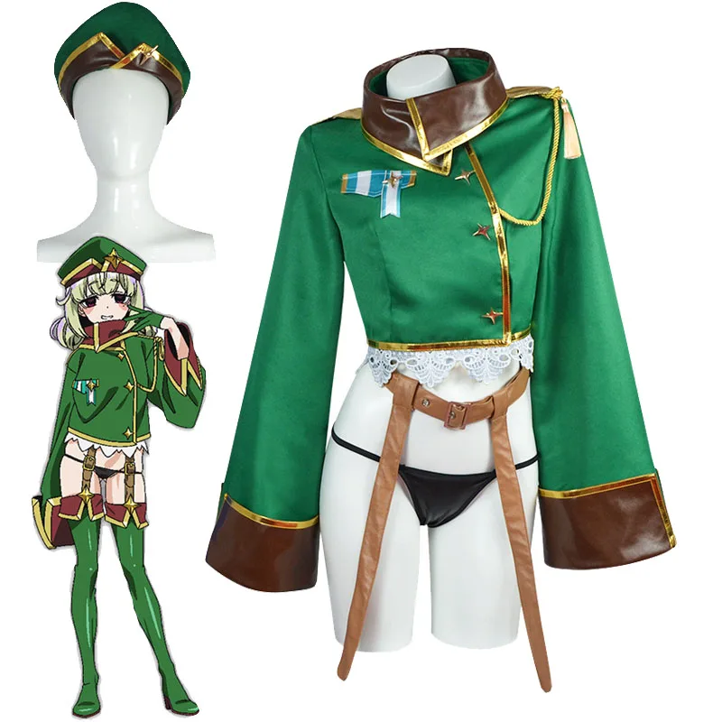 

Anime Araga Kiwi Cosplay Costumes I Admire Magical Girls, And... Leopard Armor Combat Uniform Set Gushing Over Magical Girls