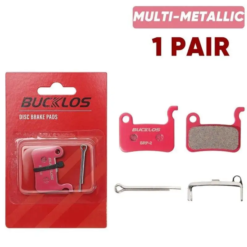 Disc Brake Pads Heavy Duty Noiseless Quick Heat Dissipation Suitable for Off Road Cycling Training