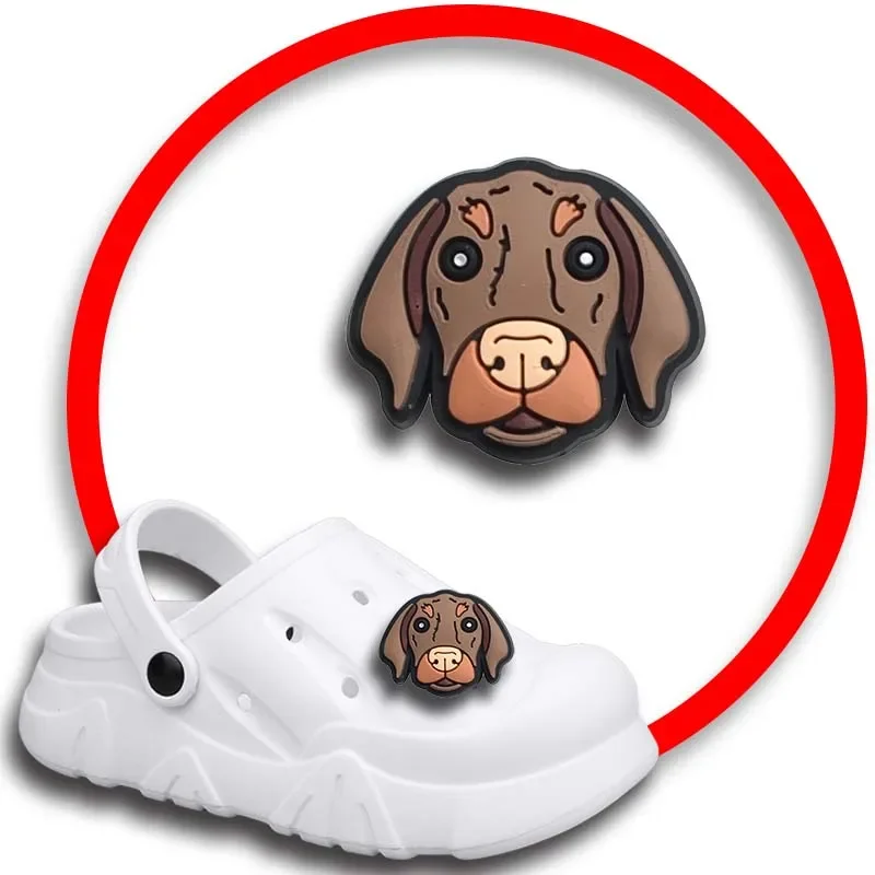 Pin for Crocs Charms Sapatos, Decoração para Cães, Acessórios Jeans, Sandálias Femininas, Favores Infantis, Homens Emblemas, Menino, Menina Presente, 1Pc