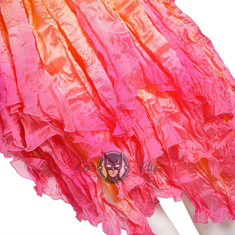 Wicked : For Good Glinda Cosplay Costume Uniform Halloween Carnival Party Christmas Play Role Clothes Clothing for Women