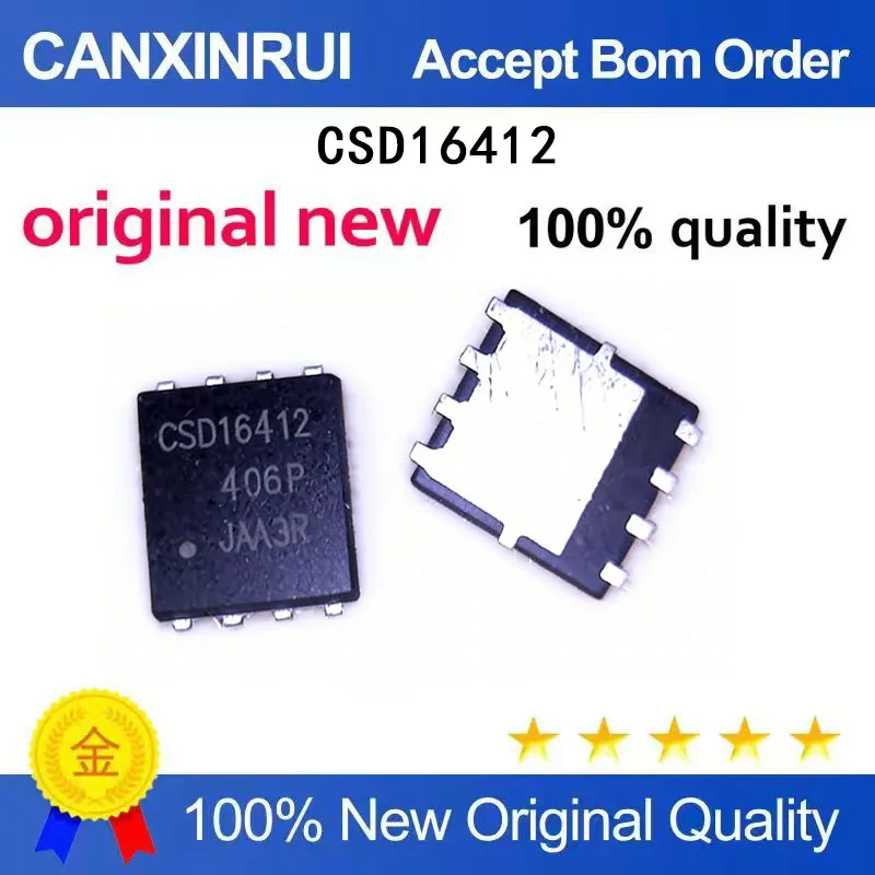 

(5-100 Pieces) Brand new original CSD16412Q5A CSD16412 QFN spot chip IC