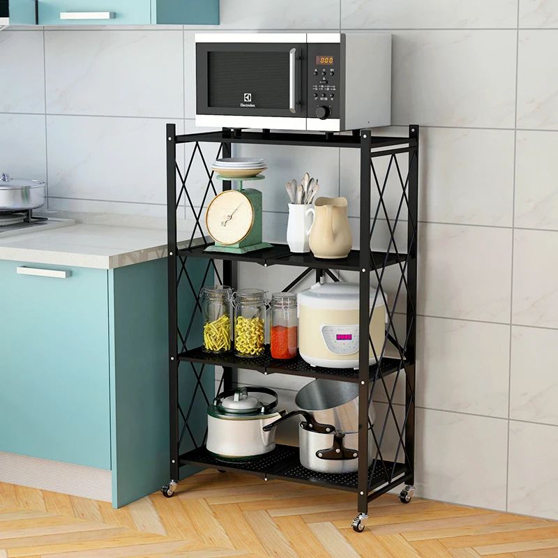 Estante de almacenamiento pleg - Food Storage With Wheels reseña y precio