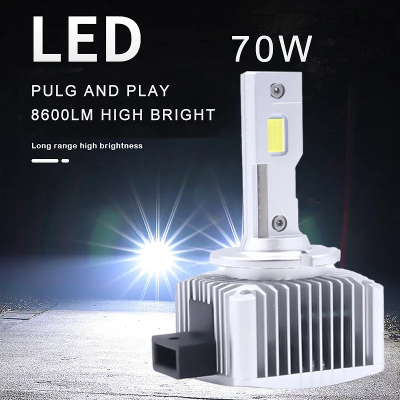 2PCS 90W 8600LM M15 D1S LED Auto System Lighting LED Xenon Headlight Bulb Light D1S D2S D3S D4S D5S D8S Car LED Headlight